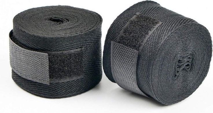 MMA Bandages - Black/White